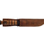 Ka-Bar 9131 USN Iraqi Freedom dettaglio incisione storica lama Cro-Van manico pelle
