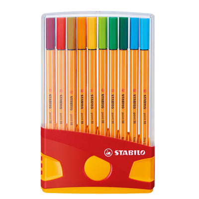 Fineliner Point 88 Color Parade - colori assortiti - Stabilo - astuccio 20 pezzi