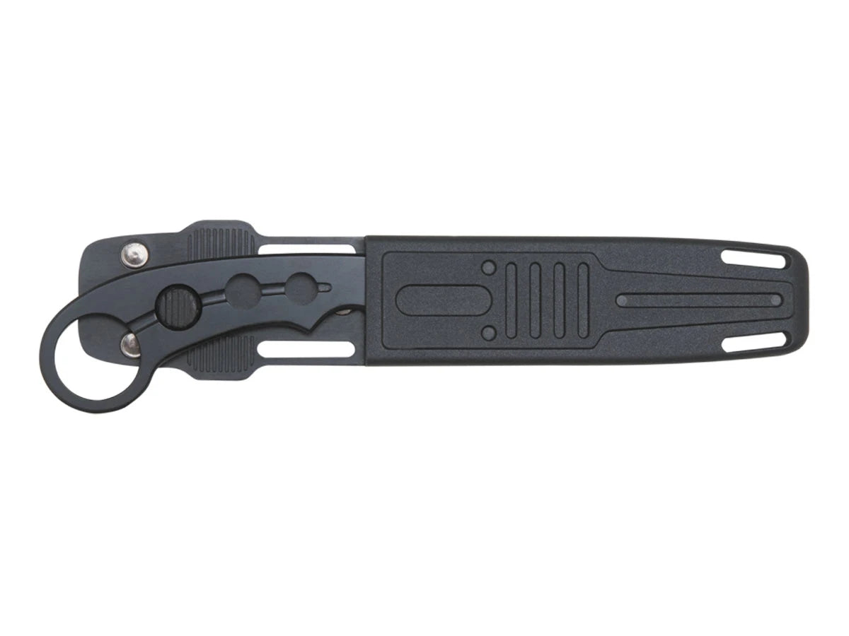 United Cutlery UC2735 - dettaglio lama tanto seghettata e fodero Nylon