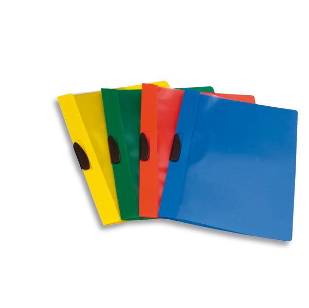 Cartellina con molla Video Clipper - A4 - PP - azzurro - Fellowes