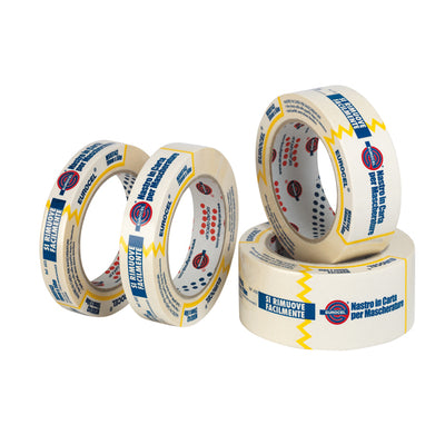 Nastro adesivo MSK 6143 - 19 mm x 50 m - carta - beige - Eurocel