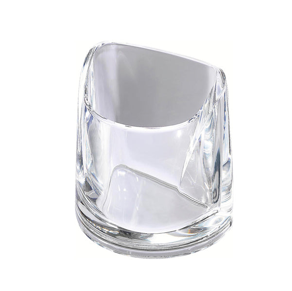 Portapenne Nimbus - 10 x 11 x 6,8 cm - cristallo trasparente - Rexel