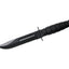 Ka-Bar Short Clip Point 1257 Combo lama 1095 Cro-Van nera manico Kraton G versione compatta 1214 USMC - vista principale