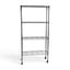 Metallika Scaffale Modulare in Acciaio Cromato 75 × 35 × H 202 cm, 4 Ripiani
