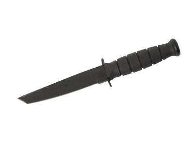 Ka-Bar Short Tanto 1254 Plain lama tanto 1095 Cro-Van nera manico Kraton G fodero hard plastic MOLLE - vista principale