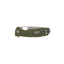 Honey Badger Drop Point Small HB1023 verde, dettaglio manico FRN