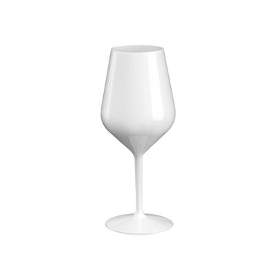 Goldplast Wine Cocktail Set 6 Calici Bianchi in Tritan Infrangibili da 470 ml
