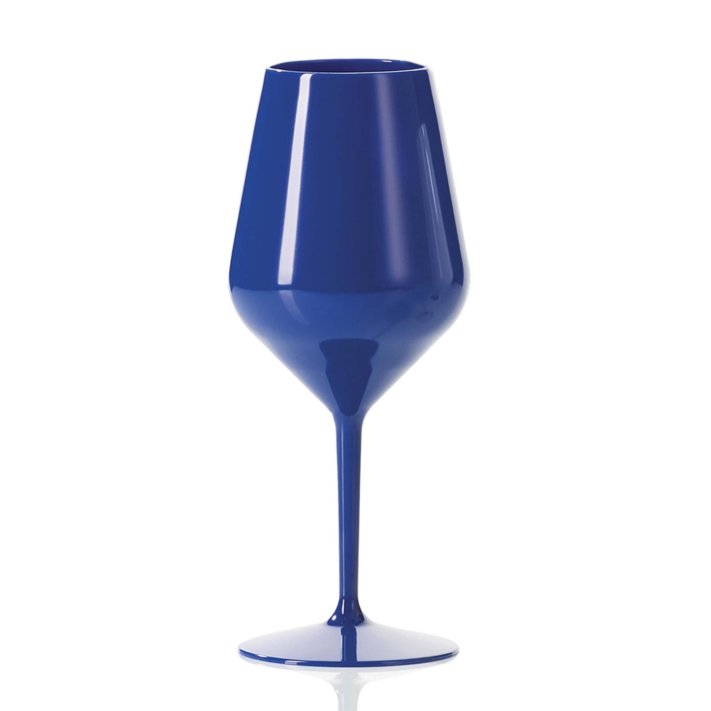 Goldplast Wine Cocktail Set 6 Calici Blu Scuro in Tritan Infrangibili da 470 ml