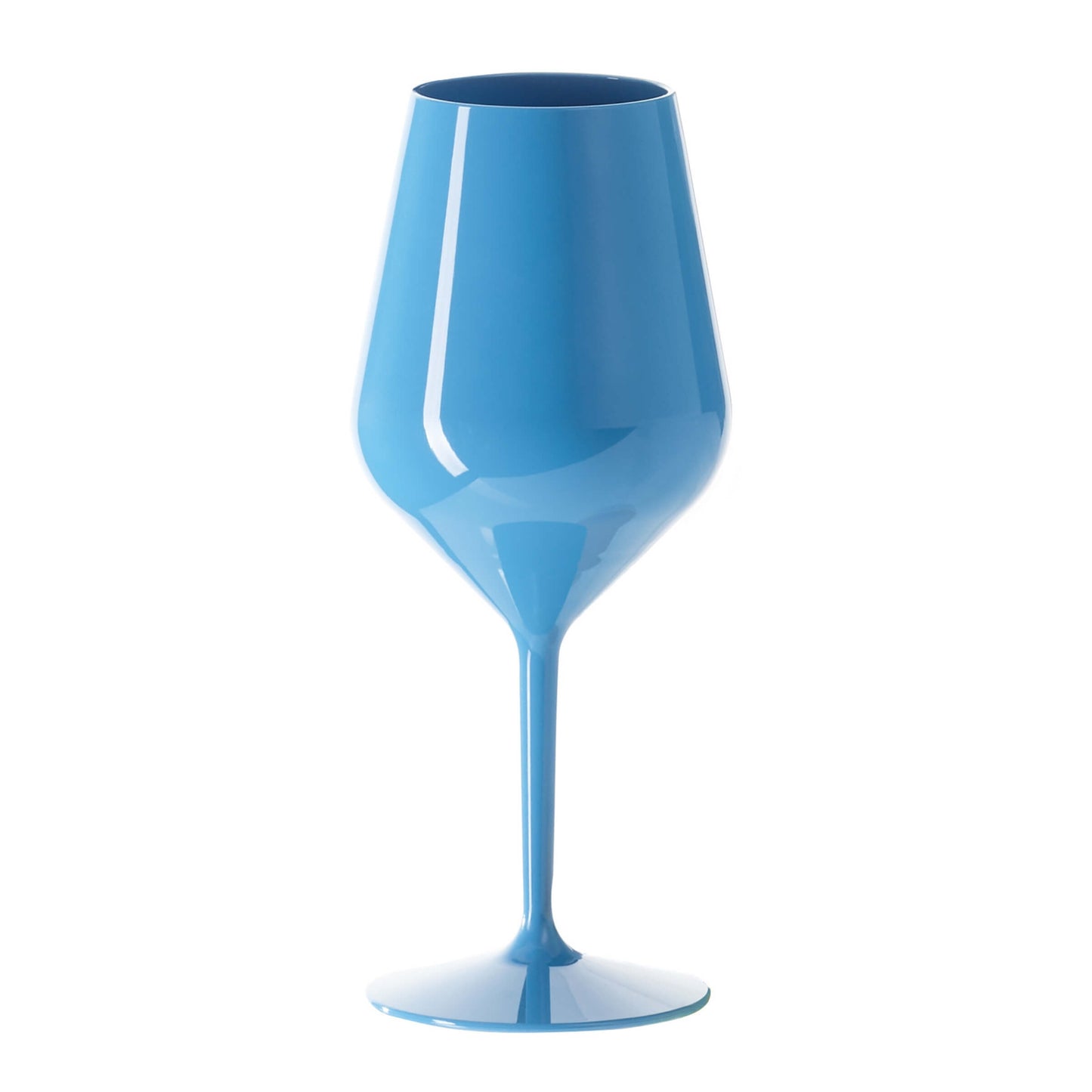 Goldplast Wine Cocktail Set 6 Calici Blu in Tritan Infrangibili da 470 ml