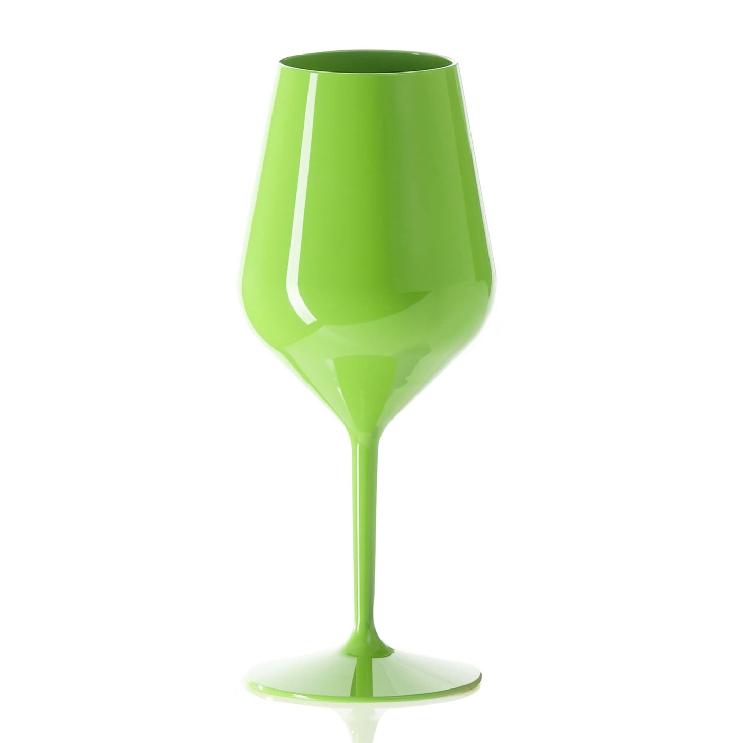 Goldplast Wine Cocktail Set 6 Calici Verde Acido in Tritan Infrangibili da 470 ml