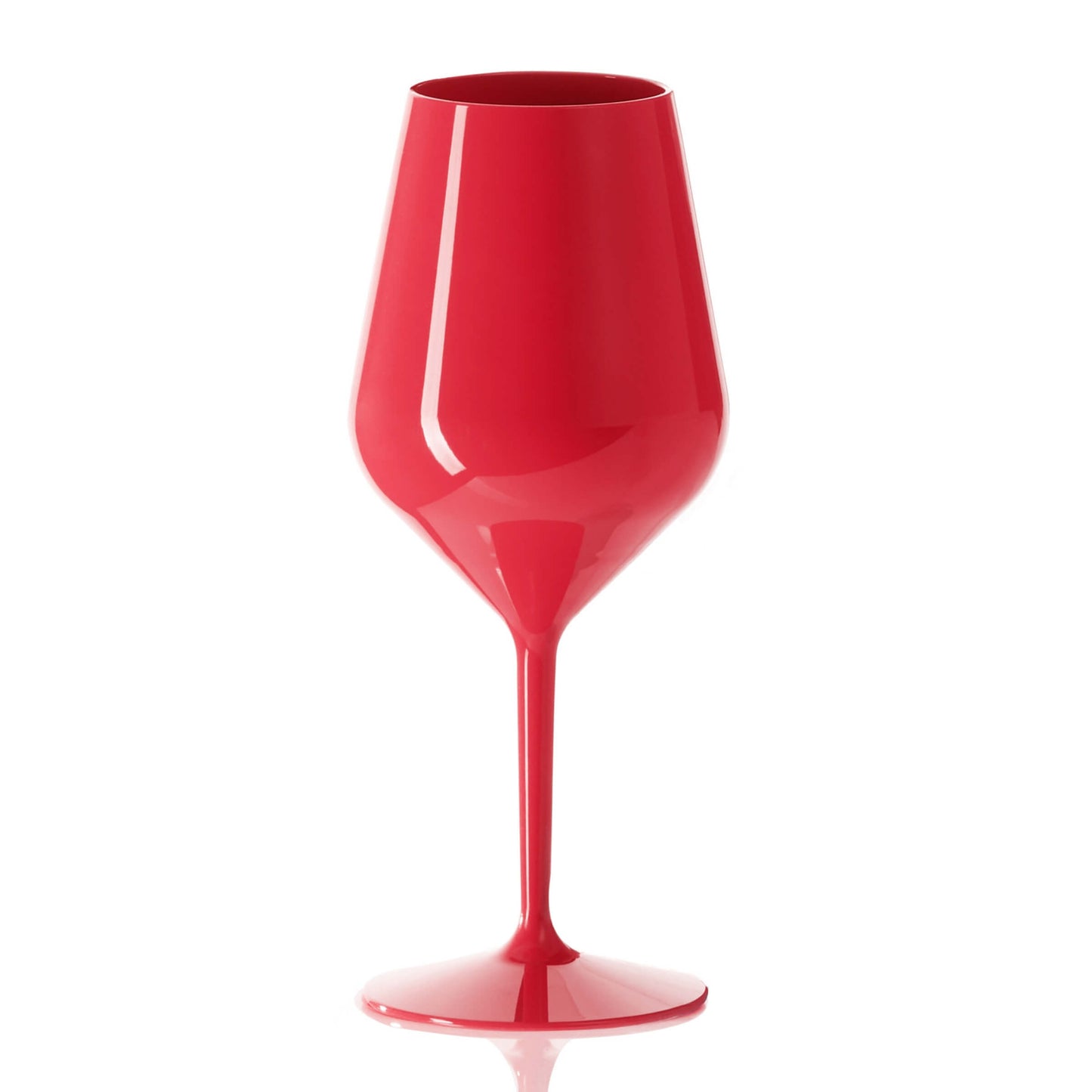 Goldplast Wine Cocktail Set 6 Calici Rossi in Tritan Infrangibili da 470 ml