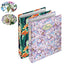 Raccoglitore Nature Flowers - A4 - cm 4 anelli da 30mm - dorso 4 cm - Pigna