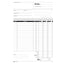 Blocco fatture 3 aliquota Iva - 50 fogli 2 copie autoricalcanti - 29,7 x 21cm - Edipro