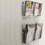 Portariviste da parete Ice - 2 tasche 1/3 A4 - Tecnostyl - set 2 pezzi
