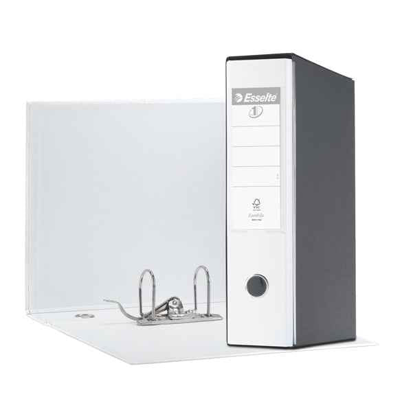 Registratore Eurofile G55 - dorso 8 cm - protocollo 23 x 33 cm - bianco - Esselte