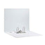 Registratore Eurofile G55 - dorso 8 cm - protocollo 23 x 33 cm - bianco - Esselte