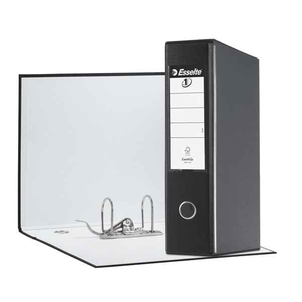 Registratore Eurofile G55 - dorso 8 cm - protocollo 23 x 33 cm - nero - Esselte