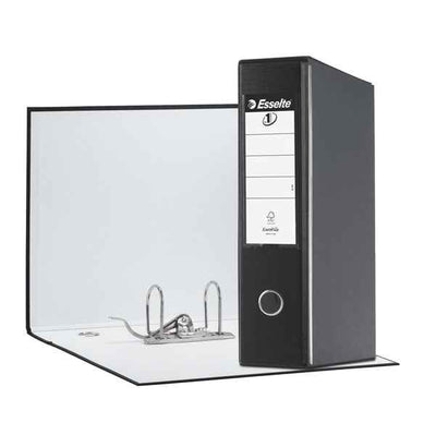 Registratore Eurofile G55 - dorso 8 cm - protocollo 23 x 33 cm - nero - Esselte