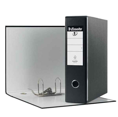 Registratore Eurofile G53 - dorso 8 cm - commerciale 23 x 30 cm - nero - Esselte