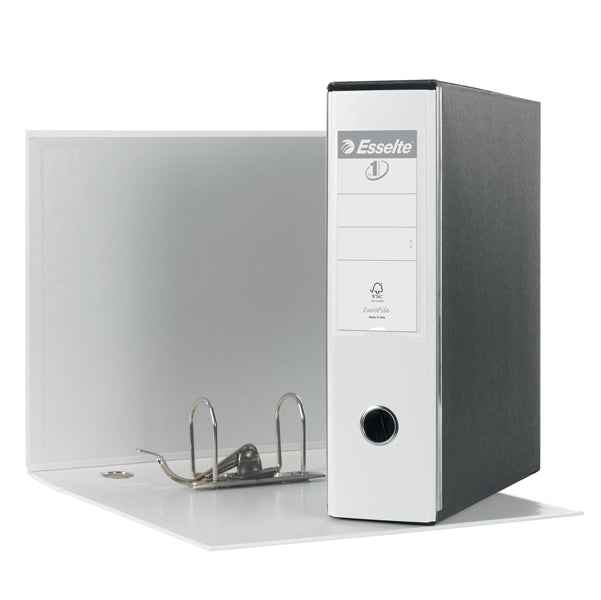 Registratore Eurofile G53 - dorso 8 cm - commerciale 23 x 30 cm - bianco - Esselte