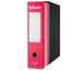 Registratore Essentials G75 - dorso 8 cm - protocollo 23 x 33 cm - rosso - Esselte