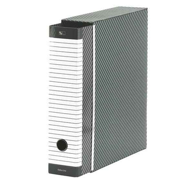 Registratore Delso Line G15 - dorso 8 cm - protocollo 23 x 33 cm - grigio - Esselte