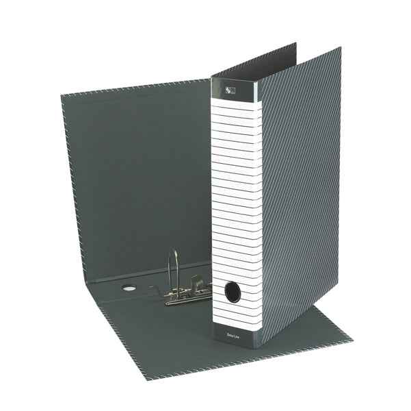 Registratore Delso Line G14 - dorso 5 cm - protocollo 23 x 33 cm - grigio - Esselte