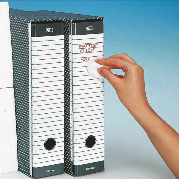 Registratore Delso Line G13 - dorso 8 cm - commerciale 23 x 30 cm - grigio - Esselte