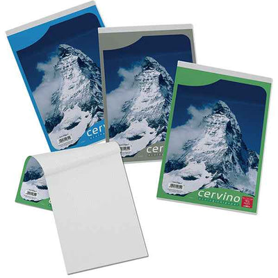 Blocco Cervino - A6 - 100 x 150mm - 50gr - 50 fogli - 5mm - Pigna - conf. 20 pezzi