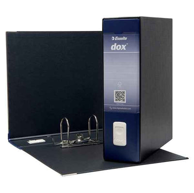Registratore Dox 1 - dorso 8 cm - commerciale 23 x 29,7 cm - blu - Esselte Dox