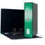 Registratore Dox 2 - dorso 8 cm - protocollo 23 x 34 cm - verde - Esselte Dox
