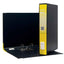 Registratore Dox 5 - dorso 5 cm - protocollo 23 x 34 cm - giallo - Esselte Dox