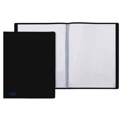 Portalistini Sviluppo - buccia - PP - 22 x 30 cm - 30 buste - nero - Favorit