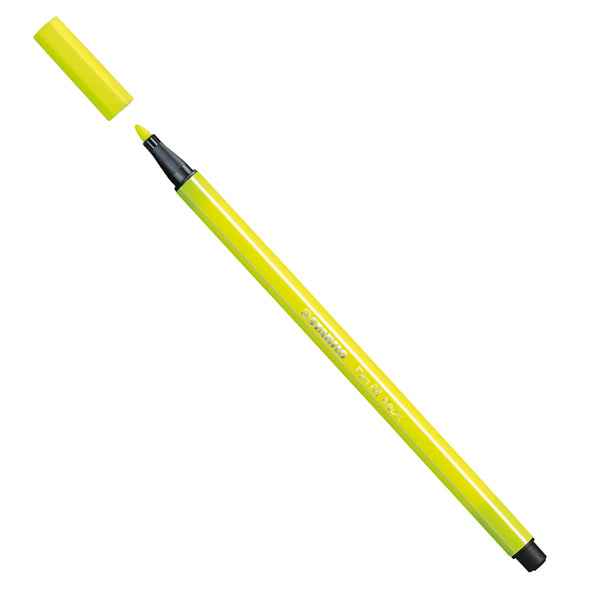 Pennarello Pen 68 - colori assortiti neon - Stabilo - astuccio 6 pezzi