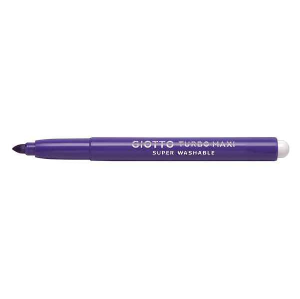 Pennarello Turbomaxi Monocolore - punta ø5mm - violetto - Giotto