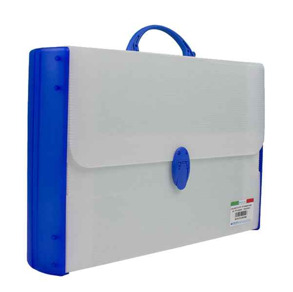 Valigetta polionda 254/R - 28 x 43 cm - dorso 8,5 cm rigido - Favorit