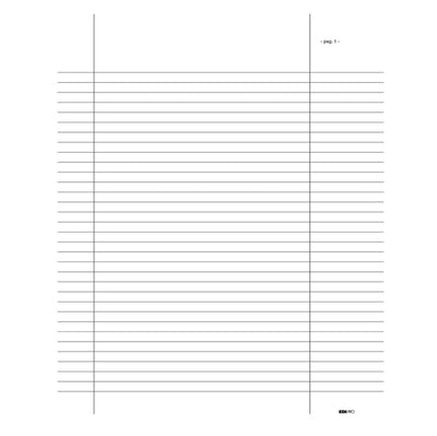 Registro libro soci - 31 x 24,5cm - 92pg - numerate - Edipro