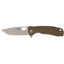 Honey Badger Tanto Small FRN tan HB1342, lama 8Cr13MoV tanto punta robusta