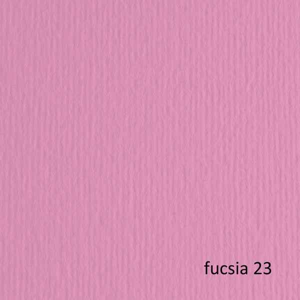 Cartoncino Elle Erre - 70 x 100 cm - 220 gr - fucsia 123 - Fabriano - blister 10 fogli