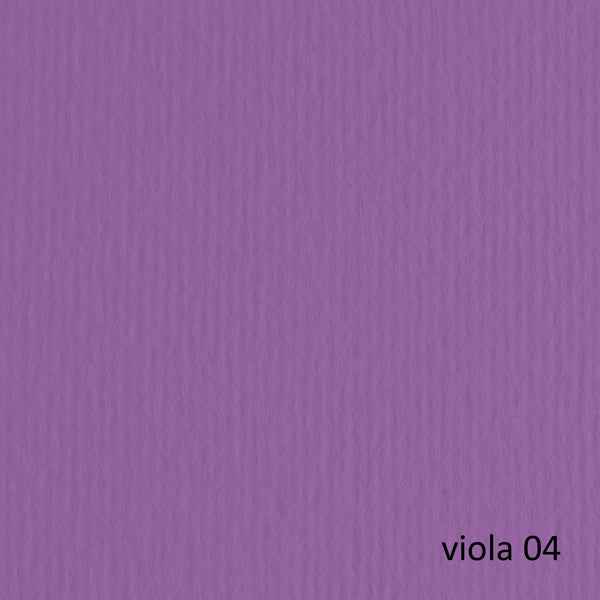 Cartoncino Elle Erre - 50 x 70 cm - 220 gr - viola 104 - Fabriano - blister 20 fogli