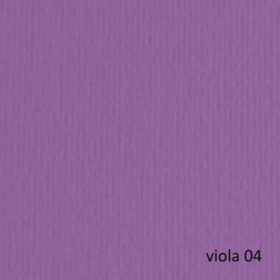 Cartoncino Elle Erre - 50 x 70 cm - 220 gr - viola 104 - Fabriano - blister 20 fogli