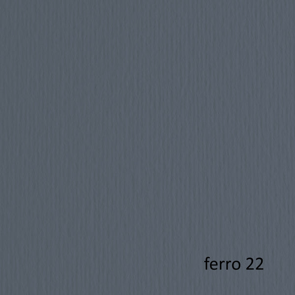 Cartoncino Elle Erre - 70 x 100 cm - 220 gr - ferro 122 - Fabriano - blister 10 fogli