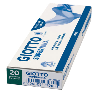 Pastello Supermina - mina 3,8 mm - verde salvia 20 - Giotto