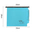 Cartella sospesa Joker - armadio - interasse 33 cm - fondo V - 33 x 28 cm - blu - Bertesi