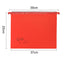 Cartella sospesa Joker - cassetto - interasse 39 cm - fondo V - 37 x 25 cm - rosso - Bertesi