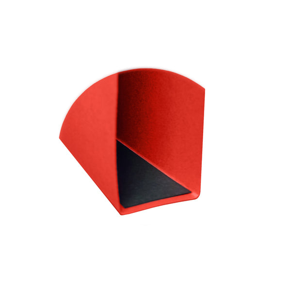 Cartella sospesa Joker - armadio - interasse 33 cm - fondo V - 33 x 28 cm - rosso - Bertesi