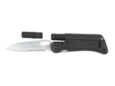 Tool Logic SL2 Survival Rescue coltello con cavita impermeabile e fischietto integrato