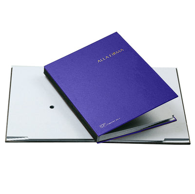 Libro firma - 14 intercalari - 24x34 cm - blu - Fraschini