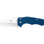Spyderco YOJUMBO COBALT BLUE G-10 CPM SPY27 PLAIN C253GPCBL