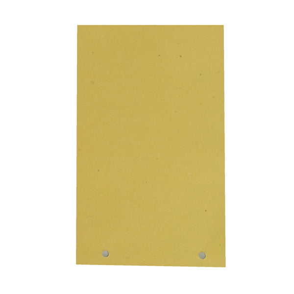 Separatori - cartoncino Manilla 200 gr - 12,5x23 cm - giallo - Cartotecnica del Garda - conf. 200 pezzi